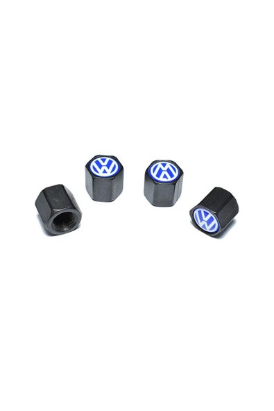 Volkswagen Passat Cc 2008-2012 Metal Sibop Kapağı 4 Adet (mavi-beyaz) ürün görseli 1