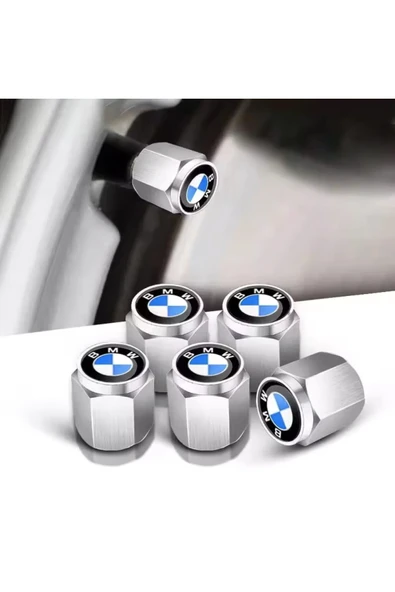 4 ADET METAL KAPLAMA BMW LOGOLU SİBOP KAPAK ürün görseli 1