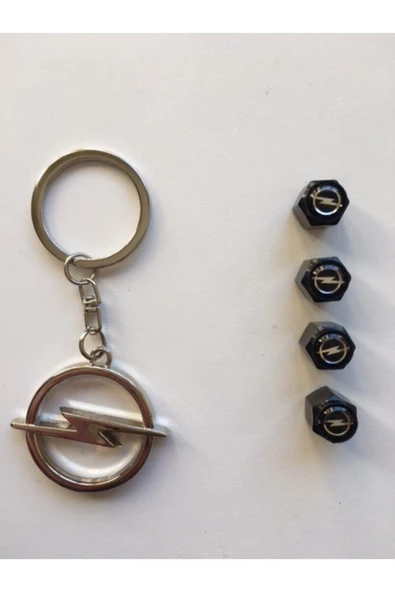 Metal Oto Anahtarlık Krom+sibop Kapağı Ikili Set ürün görseli 1