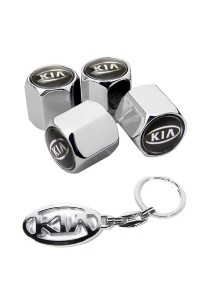 Kia Sportage 2016 Sonrası Krom Renk Sibop Kapağı 4 Adet Ve Krom Anahtarlık ürün görseli 1