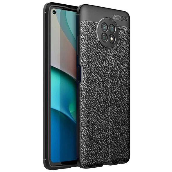 Xiaomi Redmi Note 9 5g Kılıf Auto Focus Kapak - Siyah ürün görseli 1
