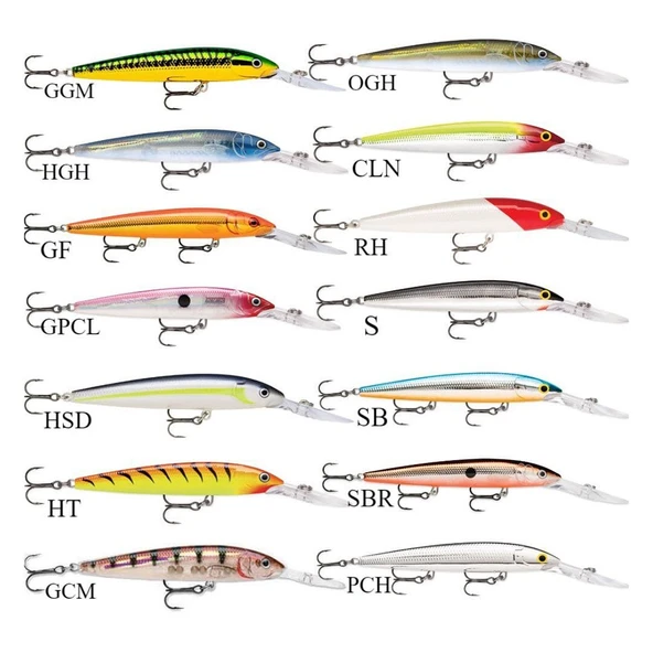 Rapala Down Deep Husky Jerk 120mm Trolling Sırtı Yem ürün görseli 1