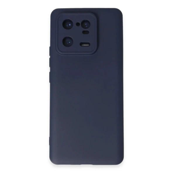 Xiaomi Mi 13 Pro Kılıf Nano İçi Kadife Silikon - Lacivert ürün görseli 1