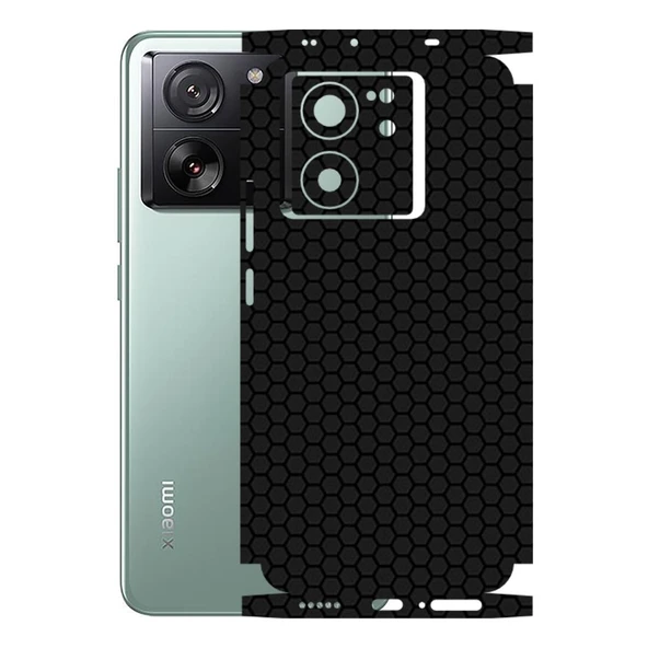 Xiaomi 13T ile Uyumlu Bumper Serisi Premium Kaplama 360  Siyah ürün görseli 1
