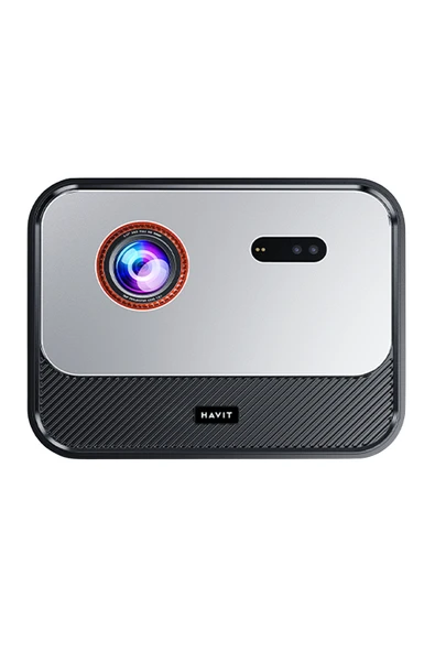 Havit PJ810 Plus DLP Akıllı Projeksiyon Ev Sinema Sistemi (4K Destekli - 20W Sinematik Ses - Google TV) ürün görseli 1