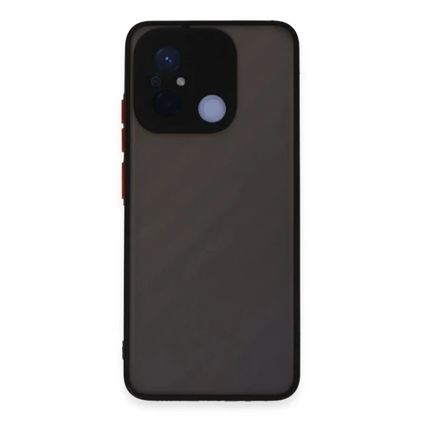 Xiaomi Redmi 12c Kılıf Montreal Silikon Kapak - Siyah ürün görseli 1