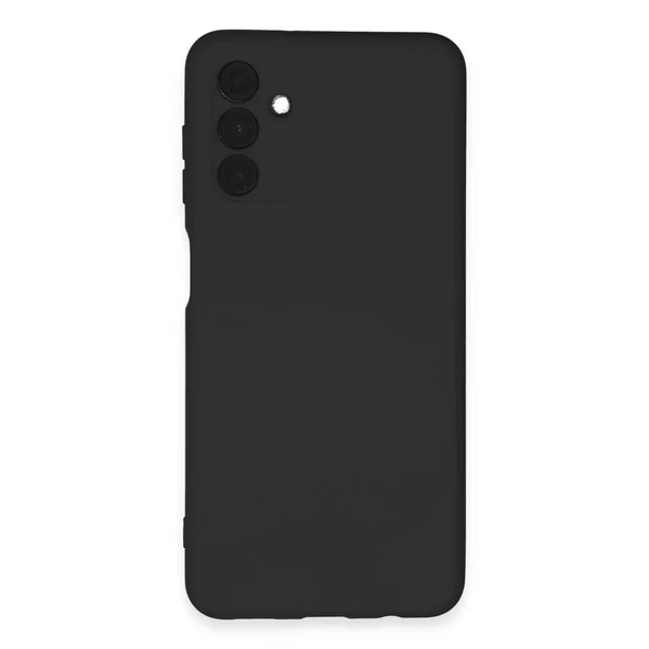 Samsung Galaxy A24 4g Kılıf Nano İçi Kadife Silikon - Siyah ürün görseli 1