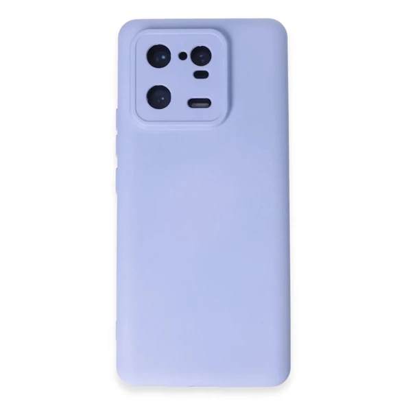 Xiaomi Mi 13 Pro Kılıf Nano İçi Kadife Silikon - Lila ürün görseli 1