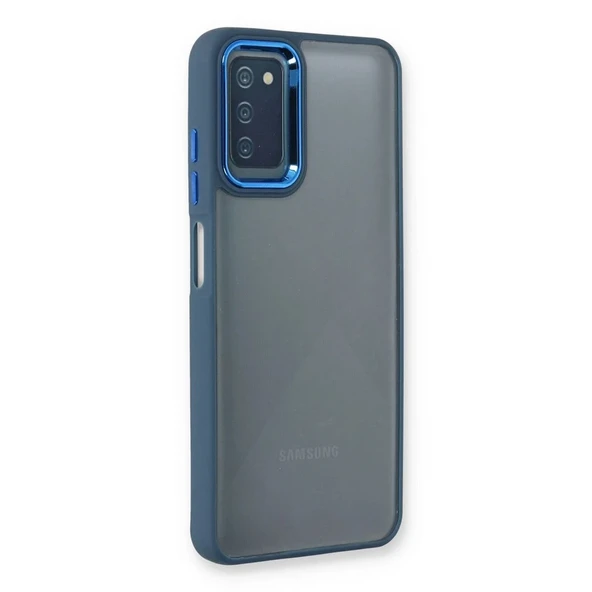 Samsung Galaxy A03s Kılıf Dora Kapak - Mavi ürün görseli 1