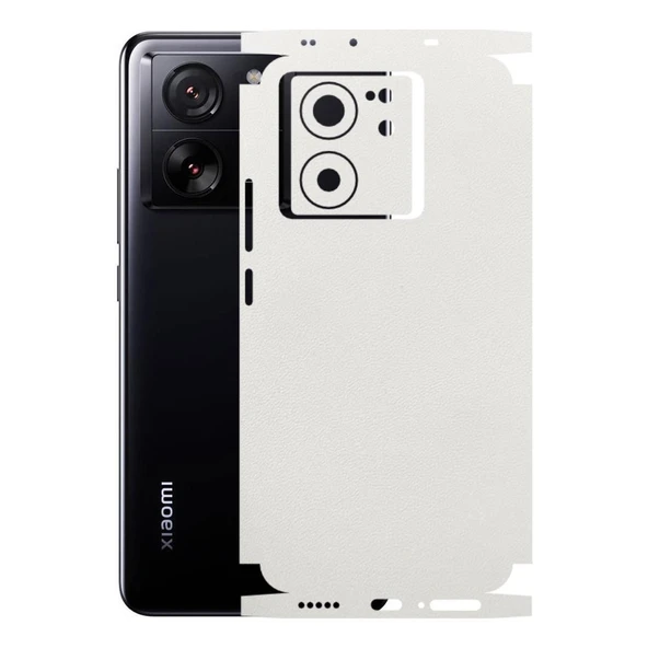 Xiaomi 13T Pro ile Uyumlu Bumper Serisi Premium Kaplama 360  Beyaz ürün görseli 1