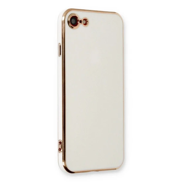 Apple İphone 7 Kılıf Volet Silikon - Beyaz - Resim 8