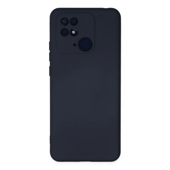 Xiaomi Redmi 10c Kılıf Nano İçi Kadife Silikon - Lacivert ürün görseli 1