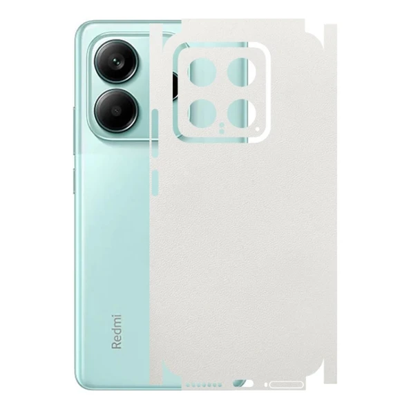 Xiaomi 14 ile Uyumlu Bumper Serisi Premium Kaplama 360  Beyaz ürün görseli 1