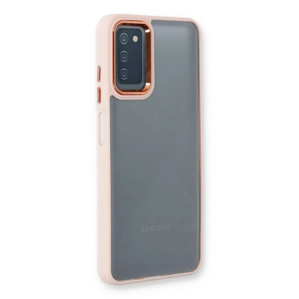 Samsung Galaxy A03s Kılıf Dora Kapak - Pudra ürün görseli 1