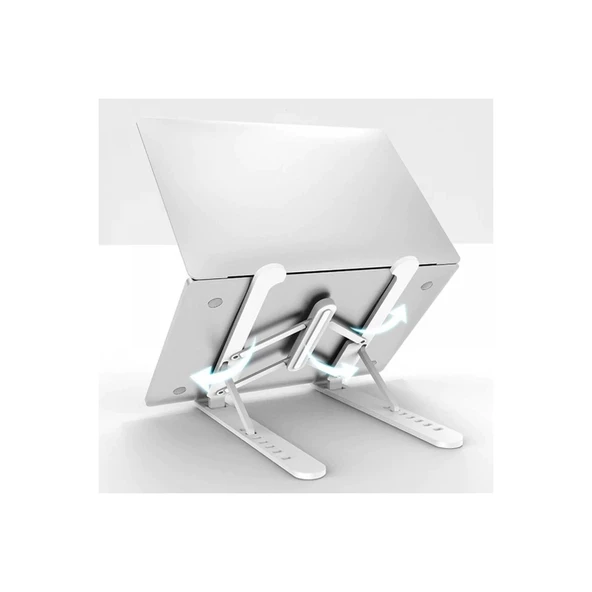 P1 Abs Laptop Standı - Siyah - Resim 6