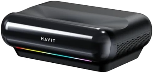 Havit PJ610 Plus Ultra Kısa Mesafe Lazer Projeksiyon Cihazı (900 ANSI / 4K Destekli/Google TV) ürün görseli 1