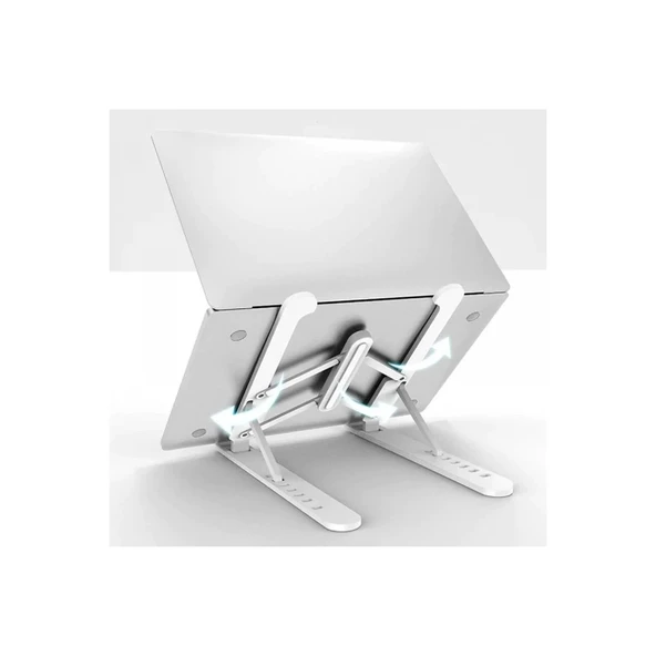 P1 Abs Laptop Standı - Siyah - Resim 5