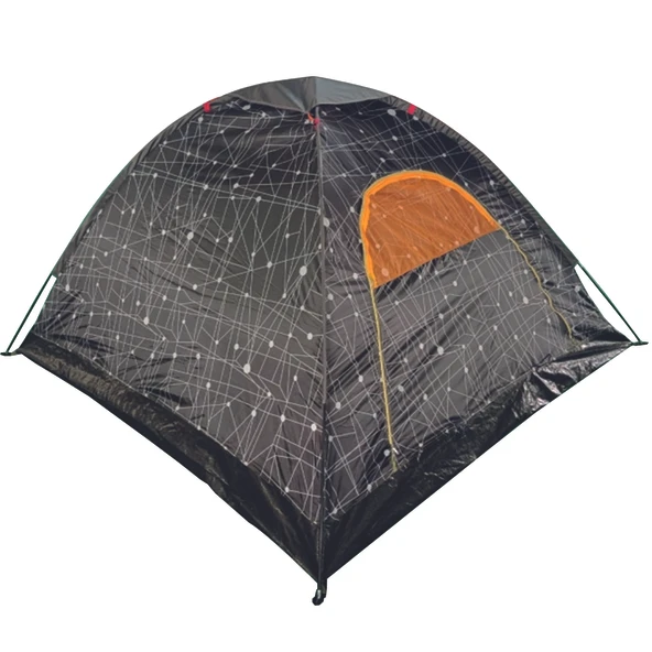 AndOutdoor Monodome 3 Kişilik Çadır-SİYAH ürün görseli 1