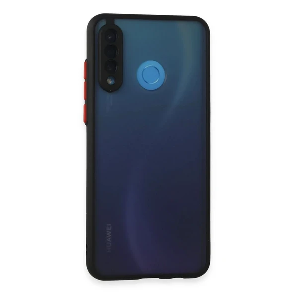 Huawei P30 Lite Kılıf Montreal Silikon Kapak - Siyah ürün görseli 1