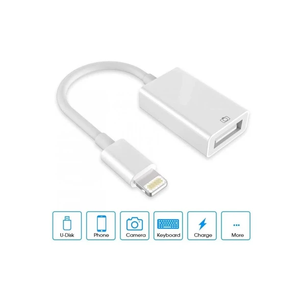Apr14 İphone Otg - Beyaz - Resim 5
