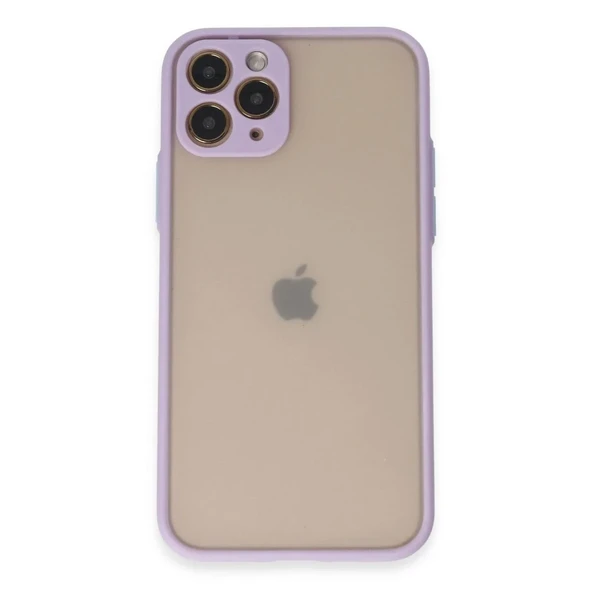 Apple İphone 11 Pro Kılıf Montreal Silikon Kapak - Mor ürün görseli 1