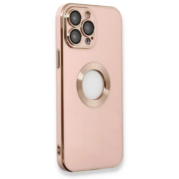 Apple İphone 13 Pro Max Kılıf Store Silikon - Pembe - Resim 9