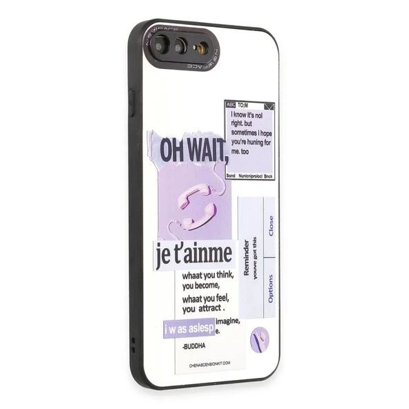 Apple İphone 7 Plus Kılıf Mirror Desenli Kapak - Mirror - 4 - Resim 4