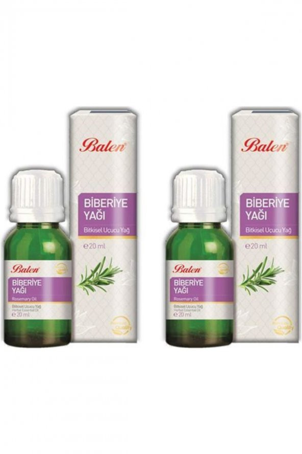 Balen Biberiye Yağı 20 ml x 2 Adet ürün görseli 1