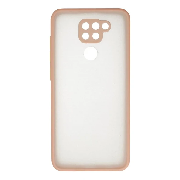 Xiaomi Redmi Note 9 Kılıf Montreal Silikon Kapak - Pembe ürün görseli 1