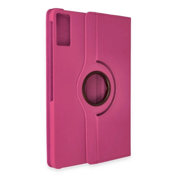 Xiaomi Pad 6 Kılıf 360 Tablet Deri Kılıf - Pembe ürün görseli 1