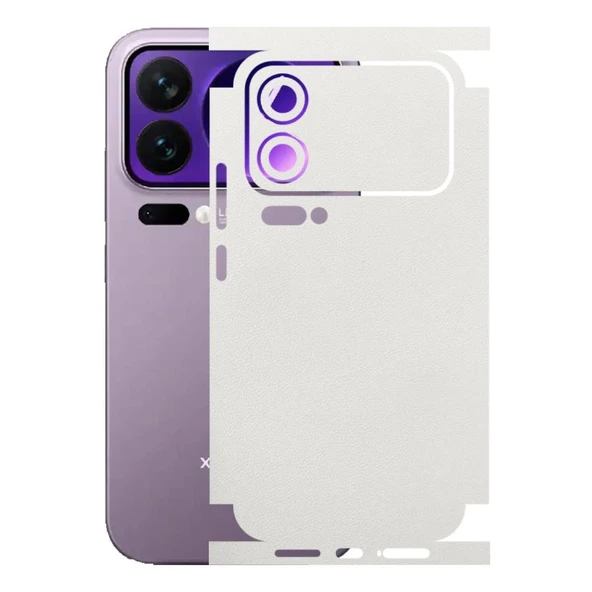 Xiaomi 17 Pro Max ile Uyumlu Bumper Serisi Premium Kaplama 360  Beyaz ürün görseli 1