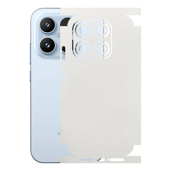 Xiaomi 17 ile Uyumlu Bumper Serisi Premium Kaplama 360  Beyaz ürün görseli 1