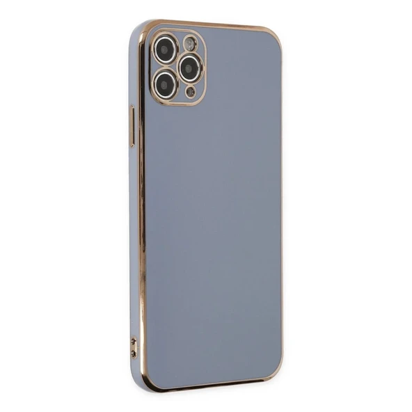 Apple İphone 11 Pro Max Kılıf Volet Silikon - Mavi - Resim 5