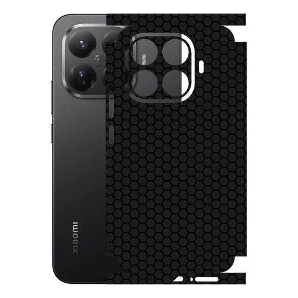 Xiaomi 15T Pro ile Uyumlu Bumper Serisi Premium Kaplama 360  Siyah ürün görseli 1