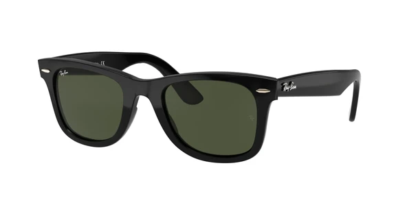 Ray-Ban Wayfarer Güneş Gözlüğü RB4340 601 Black G-15 Green 50 Ekartman ürün görseli 1
