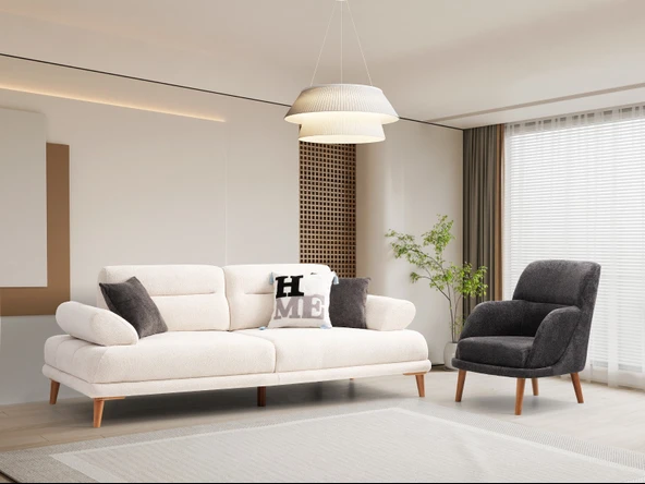 ZEUS SALON KOLTUK TAKIMI 3+3+1 - Resim 2