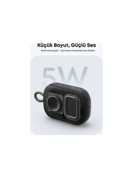 Anker SoundCore Select 4 Go TWS Siyah Bluetooth Hoparlör - Resim 3
