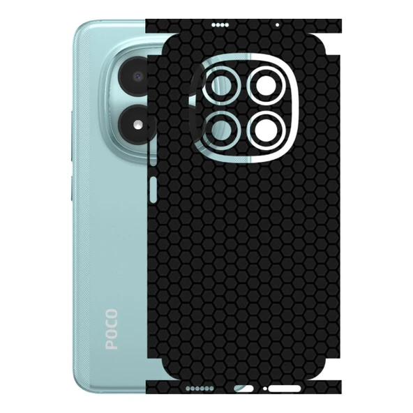 Poco M8 Pro ile Uyumlu Bumper Serisi Premium Kaplama 360  Siyah ürün görseli 1