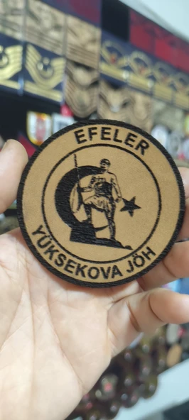 Bizon Derisinden Efeler , Birlik Peç 8 cm, Cırtlı, 1.sınıf Kalite ürün görseli 1