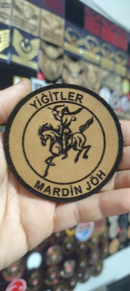 Bizon Derisinden Yiğitler , Birlik Peç 8 cm, Cırtlı, 1.sınıf Kalite ürün görseli 1