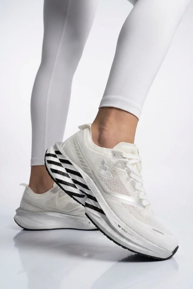 Beyaz Gümüş Unisex Spor Ayakkabı ürün görseli 1