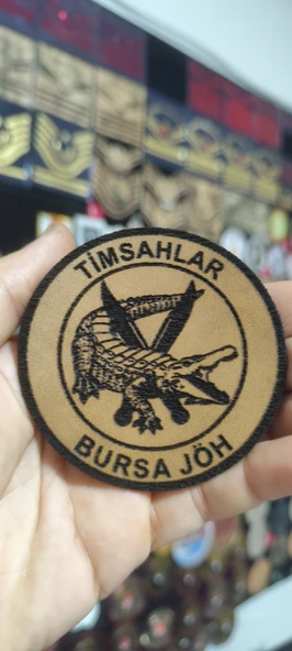 Bizon Derisinden Timsahlar , Birlik Peç 8 cm, Cırtlı, 1.sınıf Kalite ürün görseli 1