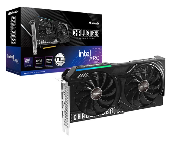 ASROCK GPU - 90-GA5KZZ-00UANF - ARC B570 CL 10GB ürün görseli 1