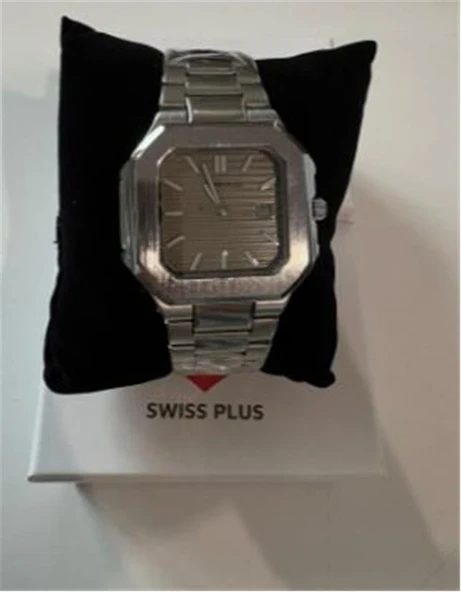 Swiss Plus Man Watch Premium Seri Model-6 RS23146 Beige-Silver ürün görseli 1