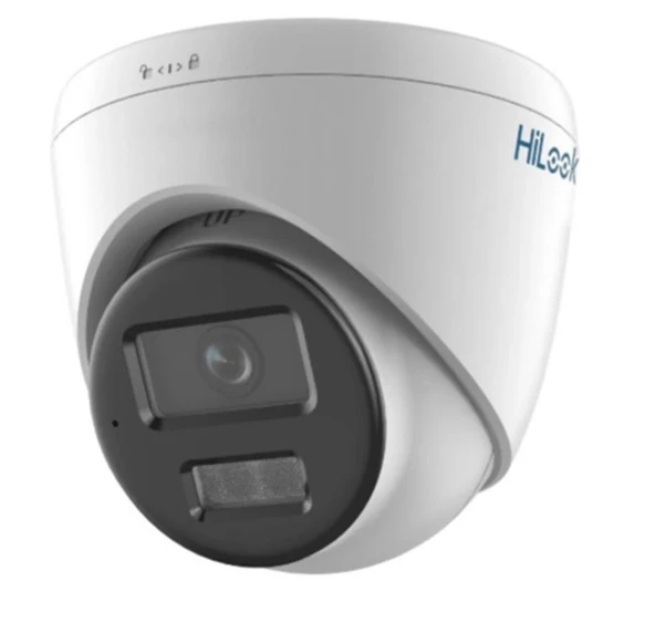 Hilook IPC-T229HA-LUF-Sl 2MP 2.8mm ColorVu Çift Yönlü Sesli IP Dome Kamera ürün görseli 1