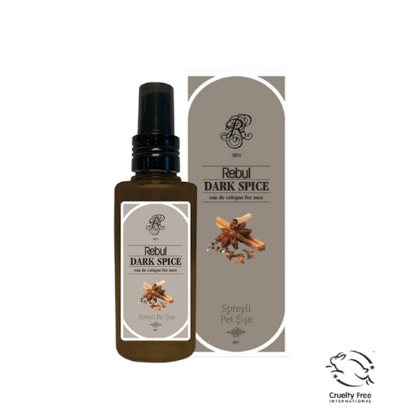 Rebul 125ml Dark Spice Spreyli Kolonya Pet ürün görseli 1