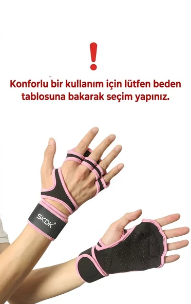 Premium Seri Profesyonel Ağırlık Fitness Pilates Eldiveni ürün görseli 1