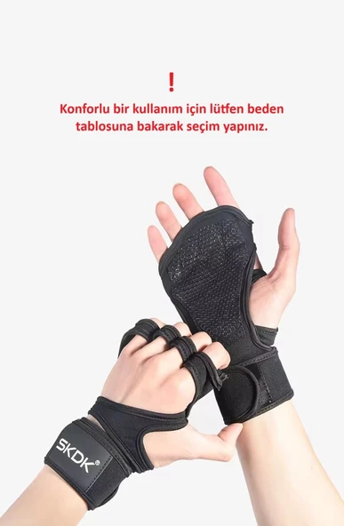 Premium Seri Profesyonel Ağırlık Fitness Pilates Eldiveni ürün görseli 1