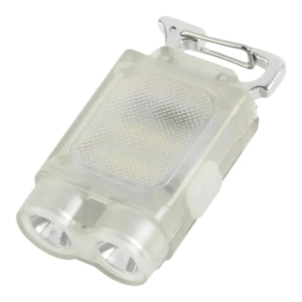 F.B.I V15 EDC El Feneri 1200LM Anahtarlık Işık Tip-C Şarj Edilebilir Taşınabilir Mini Torch Mıknatıs Klips Ile Kamp Cep Fener ürün görseli 1