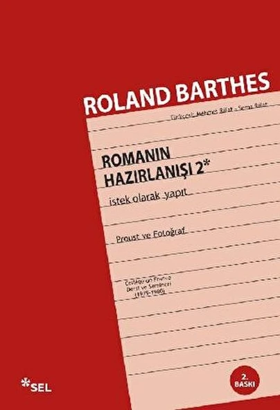 Romanın Hazırlanışı 2 İstek Olarak Yapıt ürün görseli 1